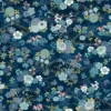 Makower Kasumi Harmony Floral Indigo Blue Multi