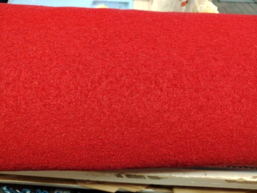 Empress - Boiled Wool - Dressmaking - 100% Wool - Red - 4578 015